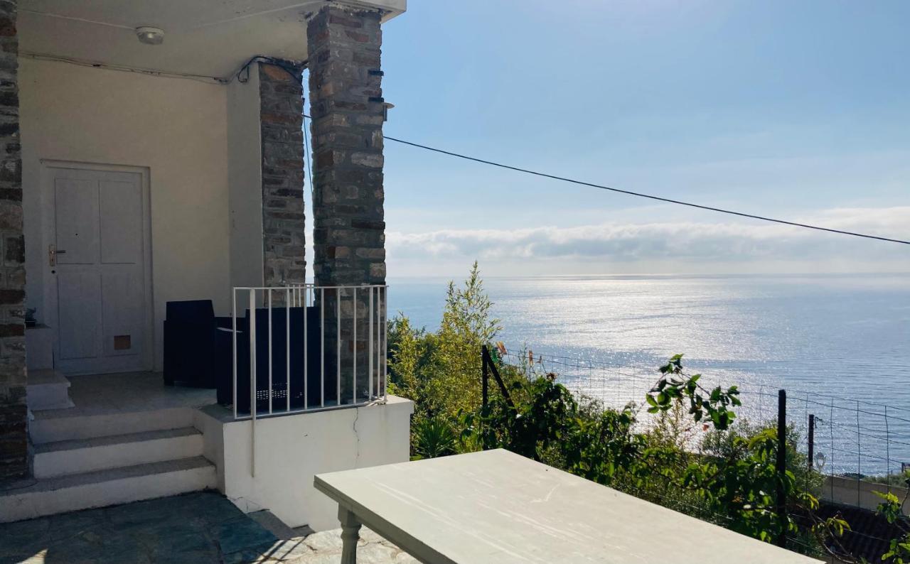 Maison Mediterraneo - Rez De Villa, Vue Imprenable Sur La Mer Pietranera Ngoại thất bức ảnh